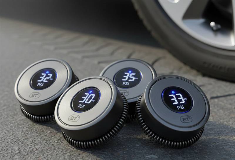 Bluetooth Tire Pressure Sensors